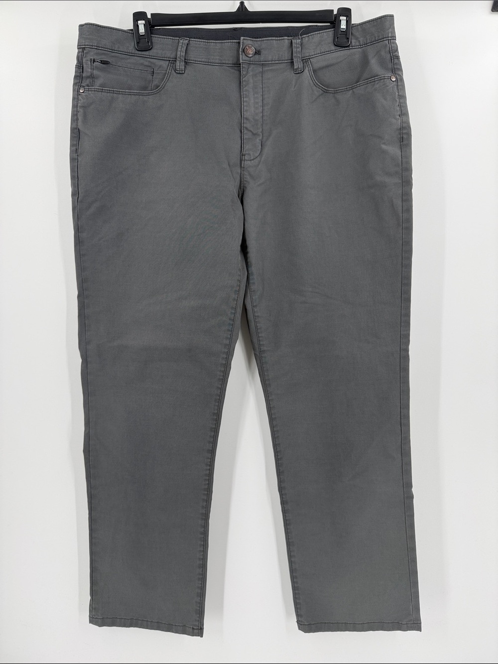 English Laundry Men's Straight Gray Jeans